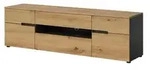 Lowboard &brvbar; grau &brvbar; Ma&szlig;e (cm): B: 184 H: 55
