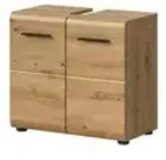Waschbeckenunterschrank &brvbar; holzfarben &brvbar; Ma&szlig;e (cm): B: 60 H: 54