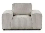 S-STYLE Sessel Mollis &brvbar; grau &brvbar; Ma&szlig;e (cm): B: 119 H: 79