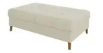 S-STYLE Hocker Maya &brvbar; beige &brvbar; Ma&szlig;e (cm): B: 118 H: 40