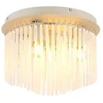 Globo Lighting Deckenleuchte &brvbar; braun &brvbar; Ma&szlig;e (cm): H: 23 &Oslash;: 32.0