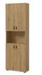 Hochschrank &brvbar; holzfarben &brvbar; Ma&szlig;e (cm): B: 60 H: 192