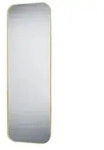 Spiegel 50 x 150 cm &brvbar; gold &brvbar; Metall &brvbar; Ma&szlig;e (cm): B: 2,8 H: 150