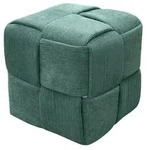 by Living Pouf &brvbar; gr&uuml;n &brvbar; Ma&szlig;e (cm): B: 40 H: 41