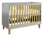 Kinderbett &brvbar; wei&szlig; &brvbar; Ma&szlig;e (cm): B: 66 H: 90
