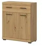 Midischrank &brvbar; holzfarben &brvbar; Ma&szlig;e (cm): B: 74 H: 88