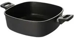 WOLL Gussbr&auml;ter viereckig &brvbar; schwarz &brvbar; Aluminium-Guss &brvbar; Ma&szlig;e (cm): H: 10 &Oslash;: