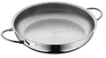 WMF Servierpfanne Profi &brvbar; silber &brvbar; Edelstahl &brvbar; Ma&szlig;e (cm): H: 7 &Oslash;: 28.0
