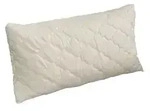 IRISETTE Hirsekissen &brvbar; wei&szlig; &brvbar; Ma&szlig;e (cm): B: 40 H: 10