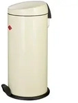 WESCO Abfallbeh&auml;lter &brvbar; beige &brvbar; Metall,Kunststoff &brvbar; Ma&szlig;e (cm): H: 60 &Oslash;: 27.0
