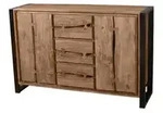Sideboard &brvbar; holzfarben &brvbar; Ma&szlig;e (cm): B: 140 H: 90