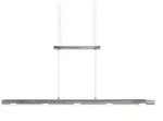 Trio LED-Pendelleuchte nickel matt mit Dimmer &brvbar; silber