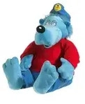 Heunec Kuscheltier K&auml;ptn Blaub&auml;r &brvbar; blau &brvbar; Ma&szlig;e (cm): B: 28 H: 30