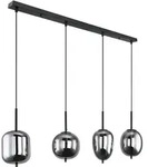 Globo Lighting Pendelleuchte &brvbar; schwarz &brvbar; Ma&szlig;e (cm): B: 100 H: 120 T: 18.5