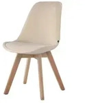 Esszimmerstuhl &brvbar; creme &brvbar; Ma&szlig;e (cm): B: 48 H: 84