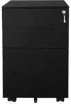 Rollcontainer &brvbar; schwarz &brvbar; Ma&szlig;e (cm): B: 39 H: 60