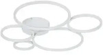 Trio LED-Deckenleuchte Kreise wei&szlig; &brvbar; wei&szlig; &brvbar; Ma&szlig;e (cm): B: 59 H: 5,5 T: 53.0