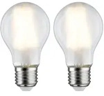 LED 2-er Pack AGL E27/7W &brvbar; wei&szlig; &brvbar; Ma&szlig;e (cm): H: 10,6 &Oslash;: 6.0