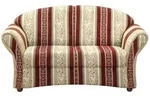 Max Winzer Einzelsofa Corona &brvbar; rot &brvbar; Ma&szlig;e (cm): B: 151 H: 83