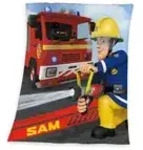 Herding Plaid Feuerwehrmann Sam &brvbar; mehrfarbig &brvbar; Fleece &brvbar; Ma&szlig;e (cm): B: 130 H: 1