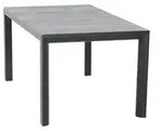 Siena Garden Gartentisch Silva &brvbar; schwarz &brvbar; Ma&szlig;e (cm): B: 90 H: 74