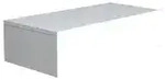 Wandschublade &brvbar; wei&szlig; &brvbar; Ma&szlig;e (cm): B: 60 H: 15 T: 30.0
