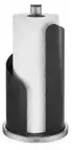 Gefu K&uuml;chenrollenhalter CURVE &brvbar; schwarz &brvbar; Edelstahl