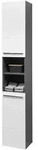 Primo Hochschrank &brvbar; wei&szlig; &brvbar; Ma&szlig;e (cm): B: 34 H: 190 T: 30.0