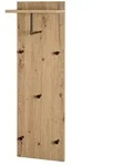 Garderobenpaneel &brvbar; holzfarben &brvbar; MDF-Platte &brvbar; Ma&szlig;e (cm): B: 30 H: 100 T: 20.0
