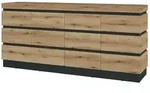 Sideboard Corte &brvbar; holzfarben &brvbar; Ma&szlig;e (cm): B: 201 H: 93 T: 45.0
