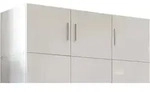 Kleiderschrank-Aufsatz Malta &brvbar; wei&szlig; &brvbar; Ma&szlig;e (cm): B: 120 H: 40 T: 54.0