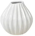 Broste Copenhagen Wide Vase S Ivory