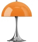 Louis Poulsen Panthella 250 Tischleuchte Portable V3 Chrome Opal Orange