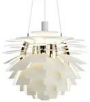 Louis Poulsen Artichoke Pendelleuchte &Oslash; 60 cm 1x100W E27 Dusty green/brass