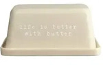Asa Selection Butterdose hey! 16 x 11cm life is better with butter