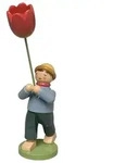 Wendt & K&uuml;hn Junge mit Tulpe