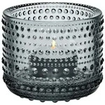 Iittala Kastehelmi Windlicht 64mm Grau
