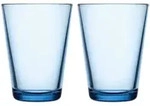 Iittala Kartio Trinkglas 40cl 2er Set Aqua