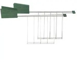 Alessi Pliss&eacute; Toasterzangen 2er Set Gr&uuml;n