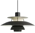 Louis Poulsen PH 5 Pendelleuchte Monochrom black