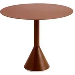 Hay Palissade Cone Outdoor Tisch &Oslash;90 x H74 cm Iron Red