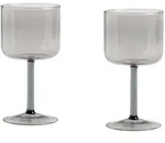 Hay Tint Weinglas 2er Set 25 cl Grey