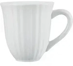 IB Laursen Mynte Becher mit Rillen, Pure White