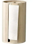 Bloomingville K&uuml;chenrollenhalter Celian, H25,5 x &Oslash;14,5 cm, natur