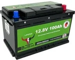 BullTron LiFePO4 Batterie 100Ah 12,8V mit Smart BMS & Bluetooth App &ndash; Wohnmobil