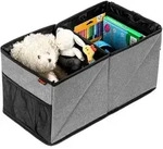 Auto Aufbewahrungsbox R&uuml;cksitz Kinder 24 x 46 x 24 cm blau/rot/wei&szlig; Polyester...