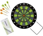 Haba Softdart Dartscheibe Kinder 41 cm Mehrfarbig Kunststoff - 6 Pfeile, Punkteblock,