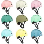Scoot & Ride Kinder Fahrradhelm 51-55 cm Sto&szlig;absorbierend, LED R&uuml;cklicht,
