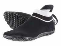 leguano sneaker schwarz mit weißem Bund- Gr. 36-37