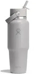 Hydro Flask Wide Mouth Flex Straw Travel Bottel Isolierflasche und Trinkhalm 946...